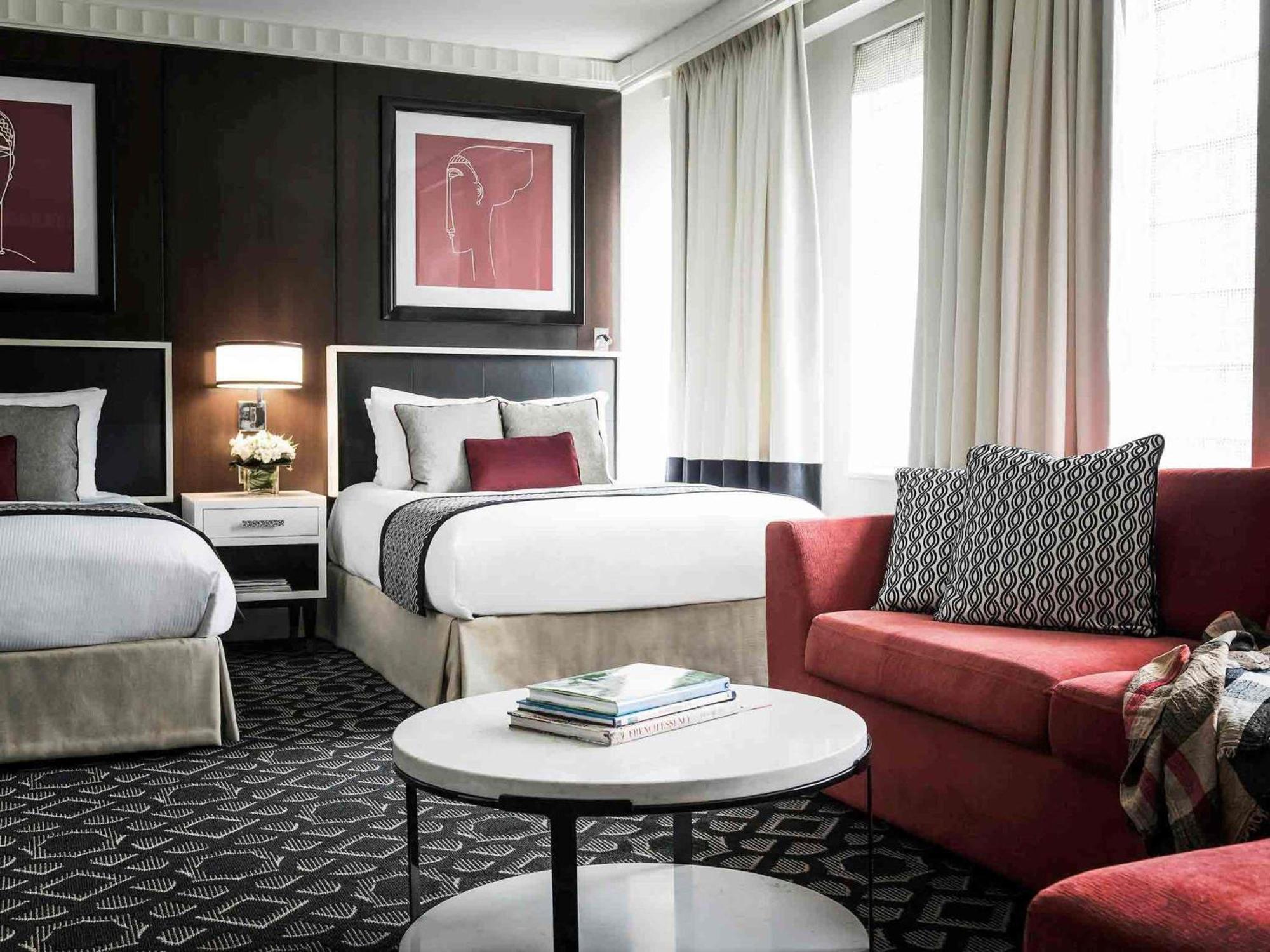 Luxuriöses Zimmer mit 2 Doppelbetten
