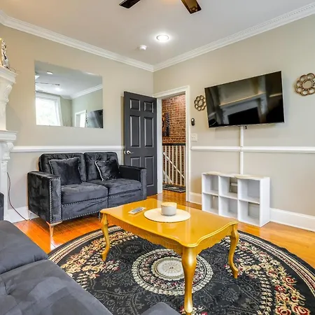Wfh In Dc! Rowhouse Unit W/ Office & Deck By Hu-3