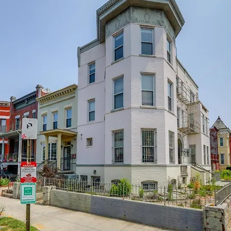 Wfh In Dc! Rowhouse Unit W/ Office & Deck By Hu-2