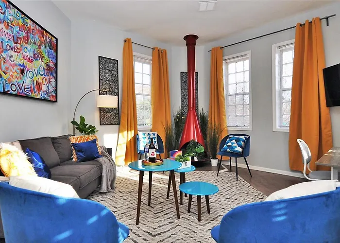 Ch8 Capitol Hill Queen Bed With Wifi Washington