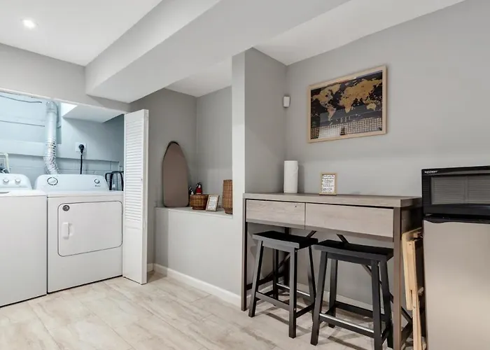 Minimalist English Basement Private Suite