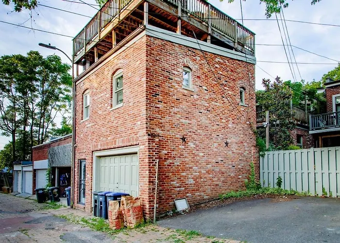 Huisdiervriedelijke H St Sanctuary Capitol Hill Carriage House Villa Washington